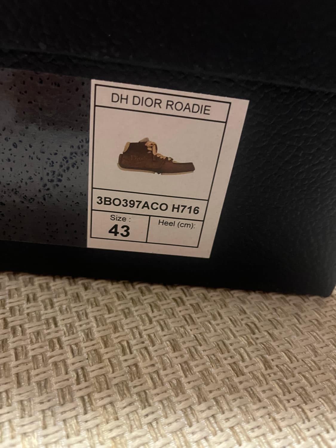 디올 조나단 앤더슨 로디  roadie 레이스업 부츠 43 브라운 상품이미지9