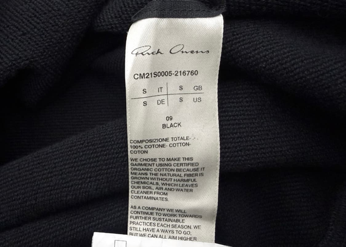 릭오웬스 챔피온 펜타그램 로고 맨투맨 상품이미지7