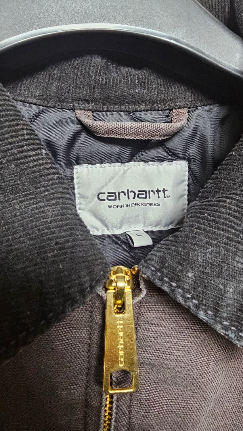 칼하트 wip 디트로이트 자켓 토바코 블랙 L 판매합니다 상품이미지7