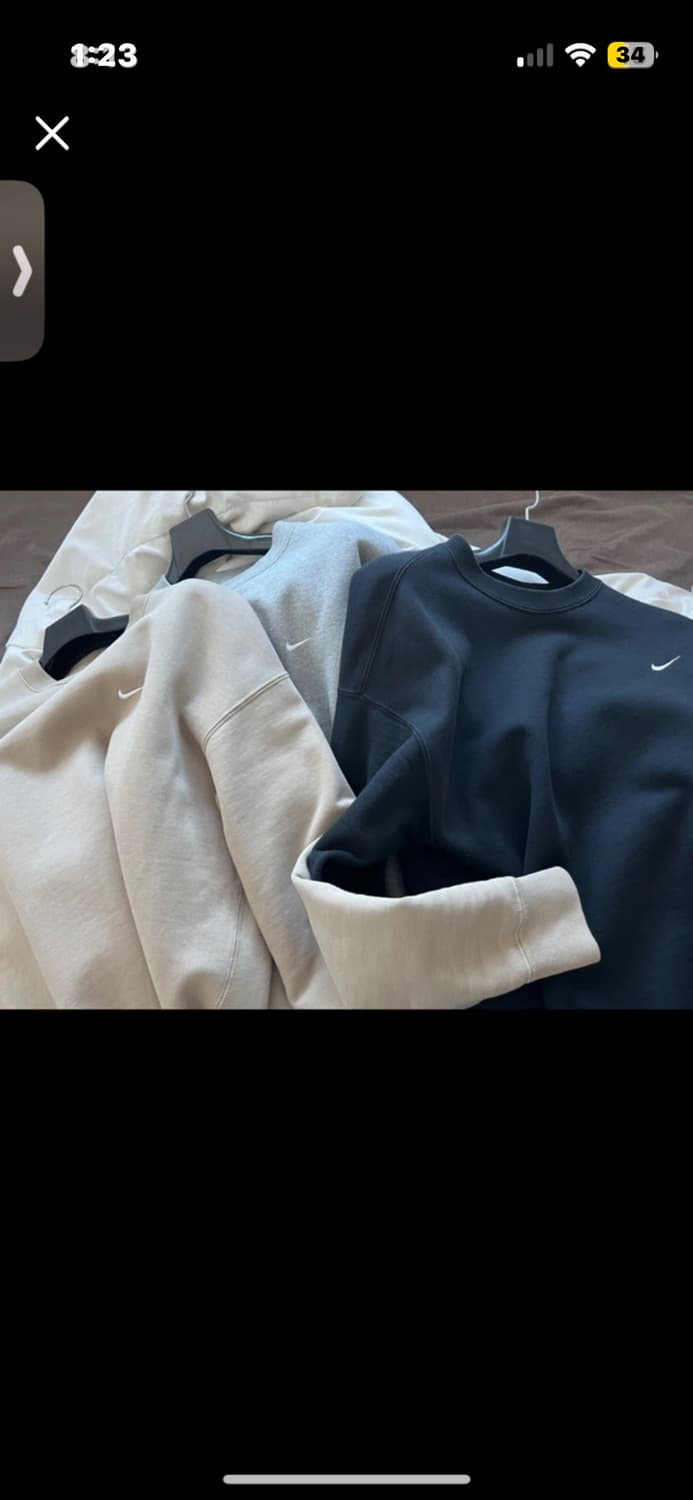 나이키 nrg 랩 맨투맨 상품이미지1