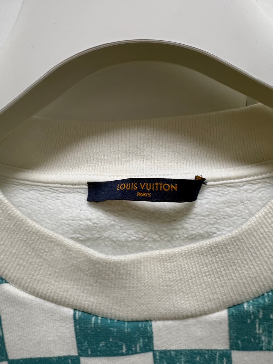 (4XL) 루이비통 체커보드 다미에 맨투맨 상품이미지4