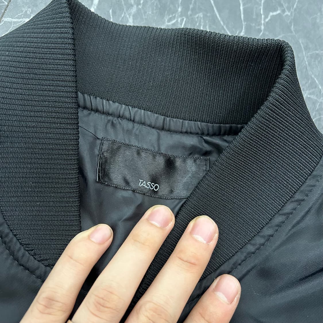 Tasso 본 프린팅 블루종 자켓 상품이미지9