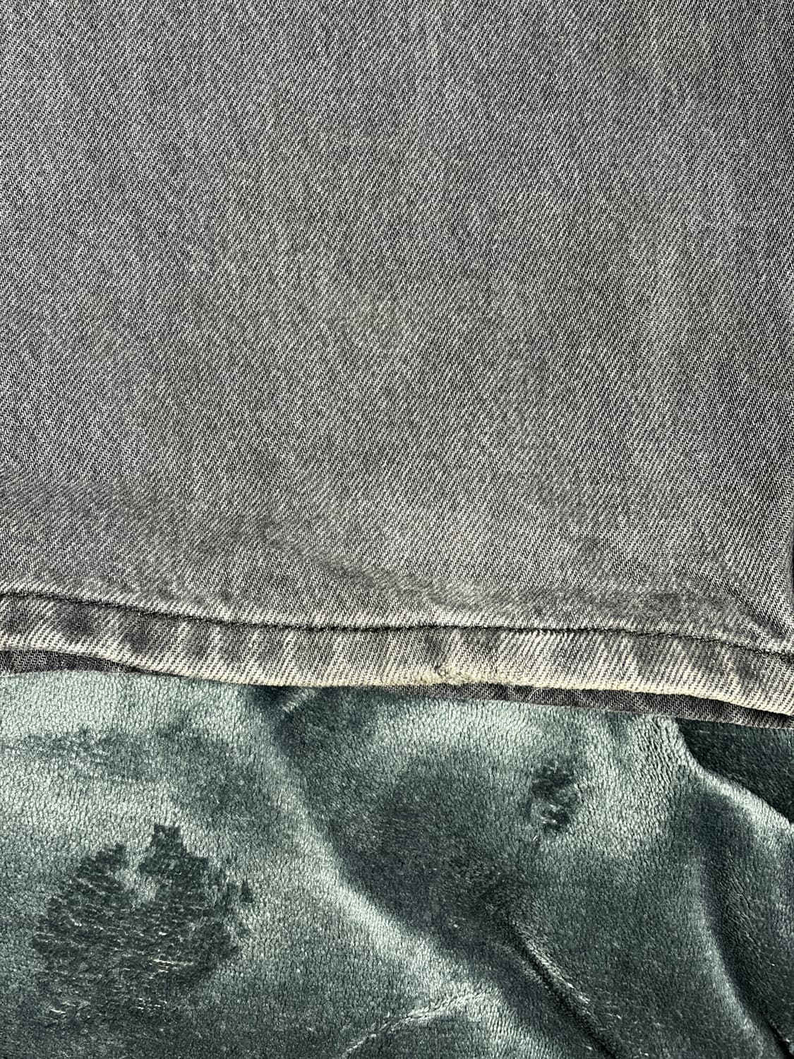 해칭룸 커브진 Curve Jeans Washed Black 3size 상품이미지3