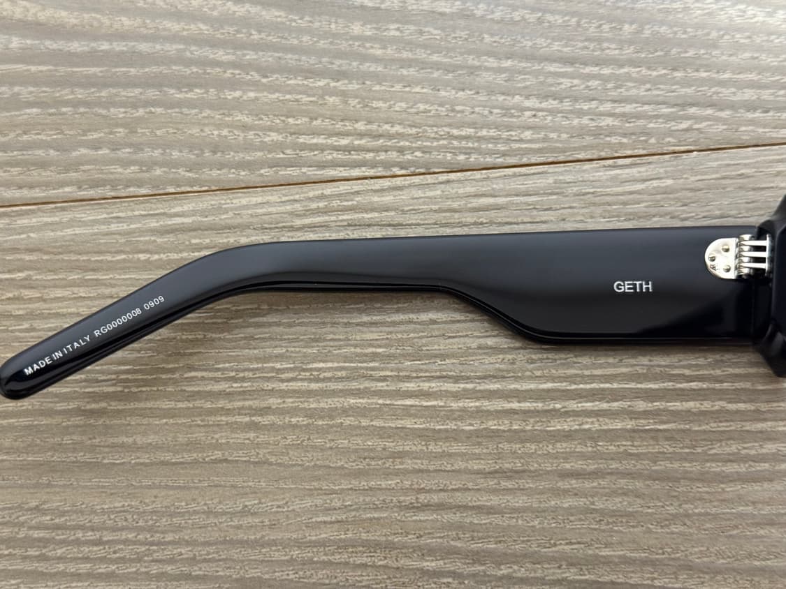 릭 오웬스 GETH 선글라스 블랙 상품이미지2