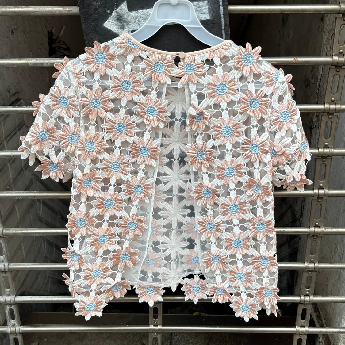 [S] 셀프 포트레이트 플라워 레이스 블라우스 상품이미지2