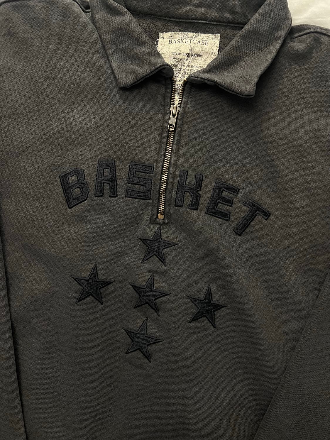 SPELLOUT QUARTER ZIP 반집업 / M 상품이미지2