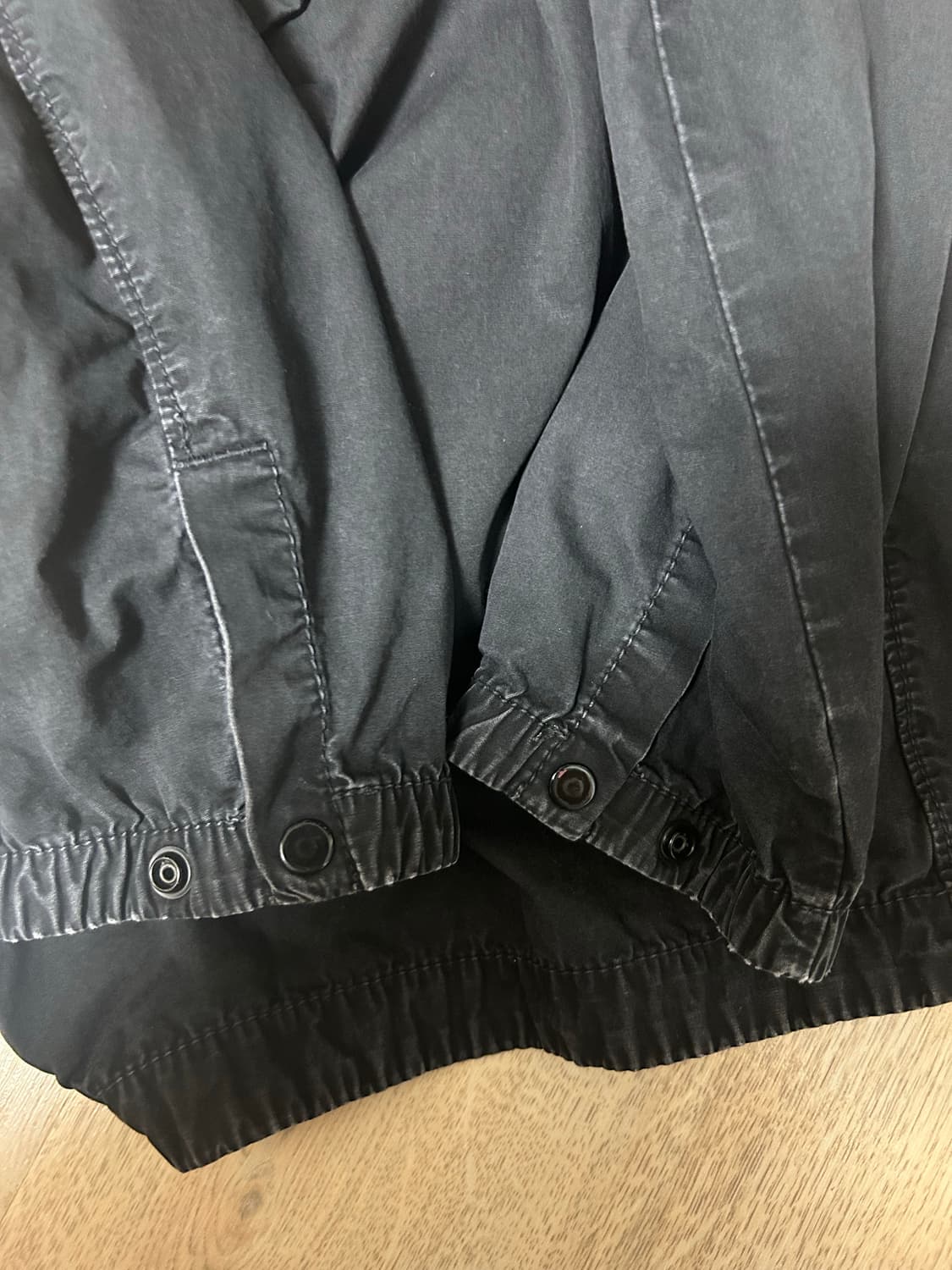 스톤 아일랜드 117WN 올드이펙트 오버셔츠 블랙 - 21SS 상품이미지6