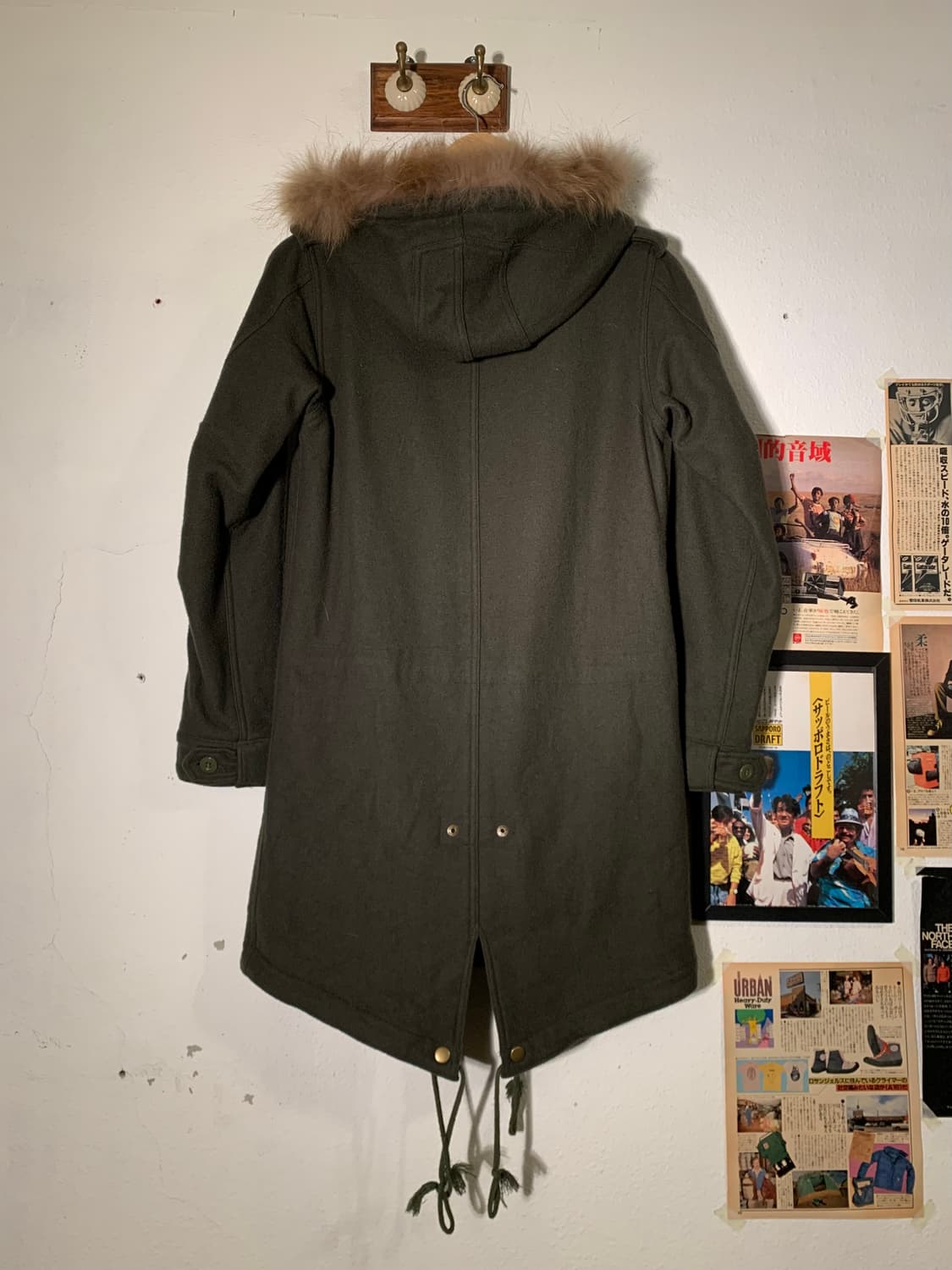 레이빔즈 피쉬테일 퍼 코트 상품이미지5