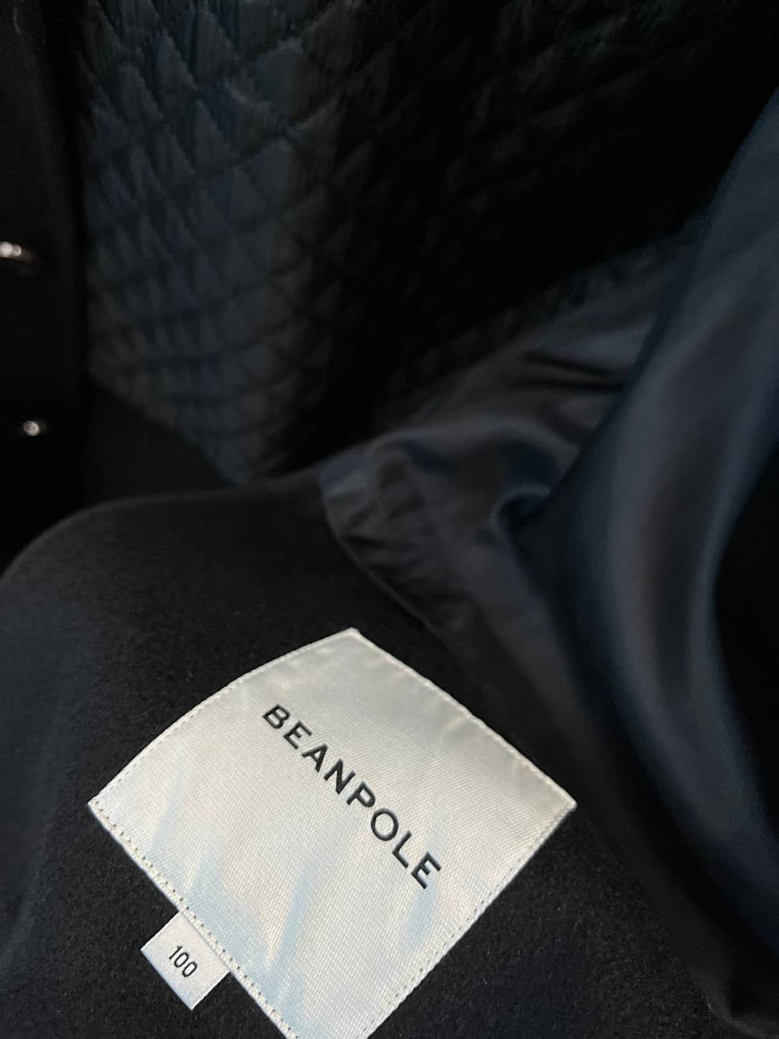 100) 빈폴 핸드메이드 캐시미어 코트 
 상품이미지5