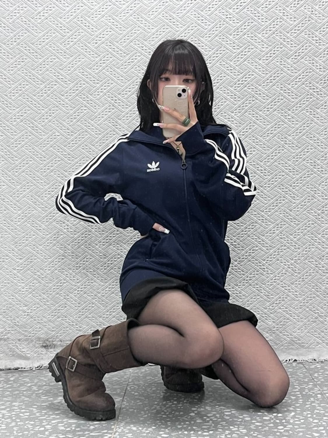 아디다스 올드스쿨 빈티지 유로파 슬림핏 져지 집업 110 C11230 상품이미지2