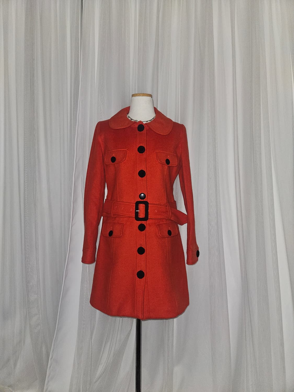 세실맥비 빈티지 토마토 코트 상품이미지1