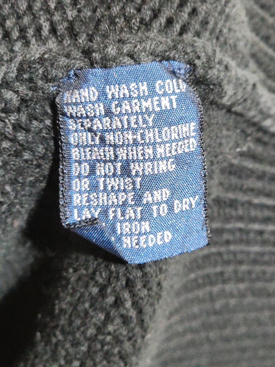 (XL) 랄프로렌 폴로 니트조끼 블랙 베스트 브이넥  상품이미지5