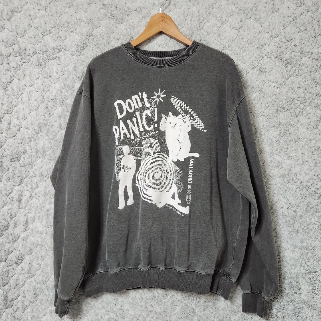 H598 [XL] 마하그리드 맨투맨 티셔츠 상품이미지1