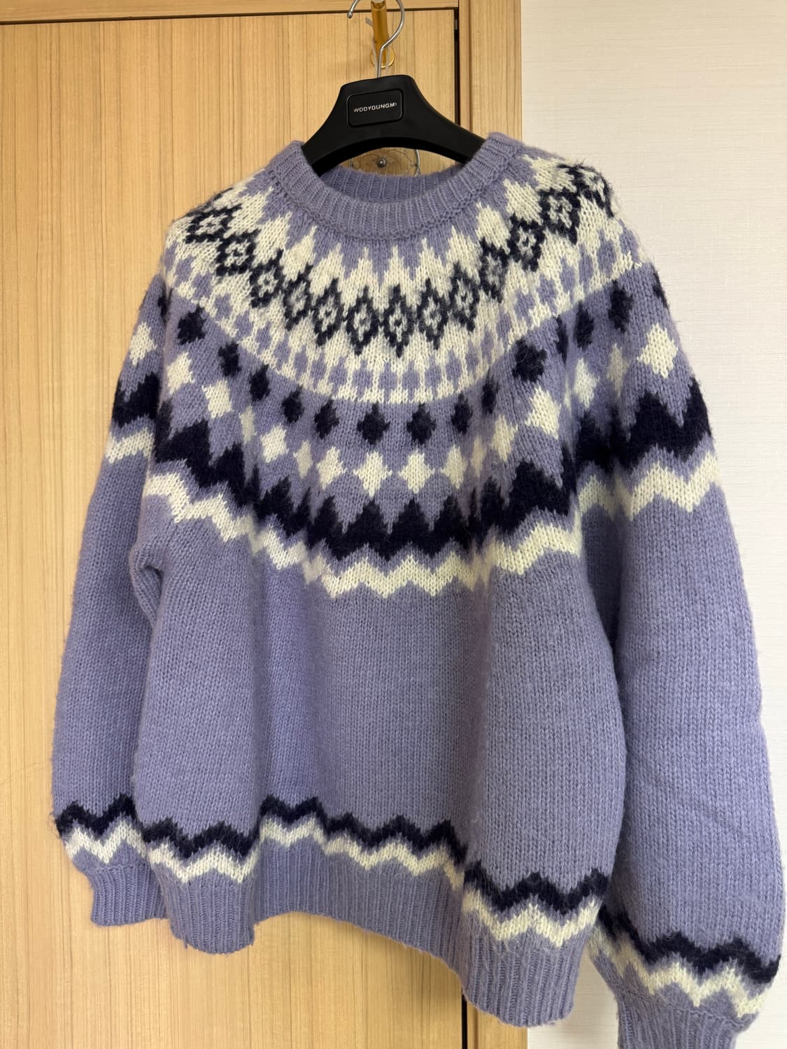 [L] 빔즈 알파카 니트 상품이미지1