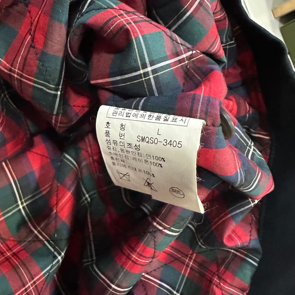 폴로 랄프로렌 타탄 체크 투웨이 코트자켓 상품이미지8