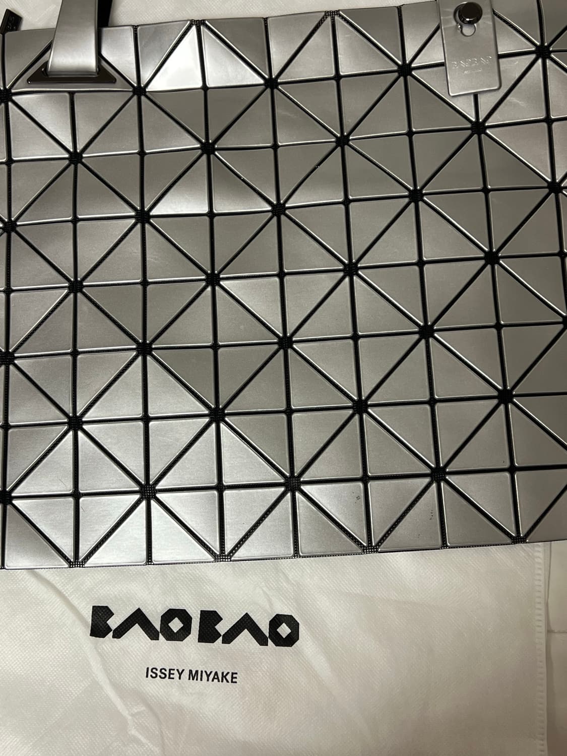 Baobao 바오바오 카툰 실버 토트백 상품이미지2