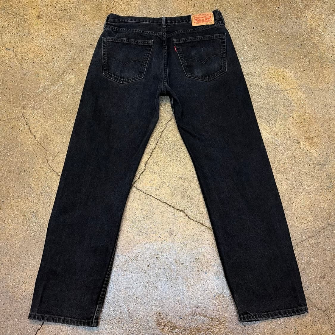 미국 빈티지 리바이스 505 블랙진 청바지 상품이미지7
