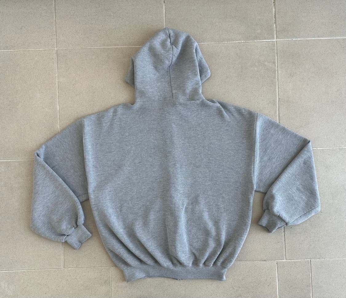 00s 빈티지 러셀 후드집업 그레이 L 상품이미지2