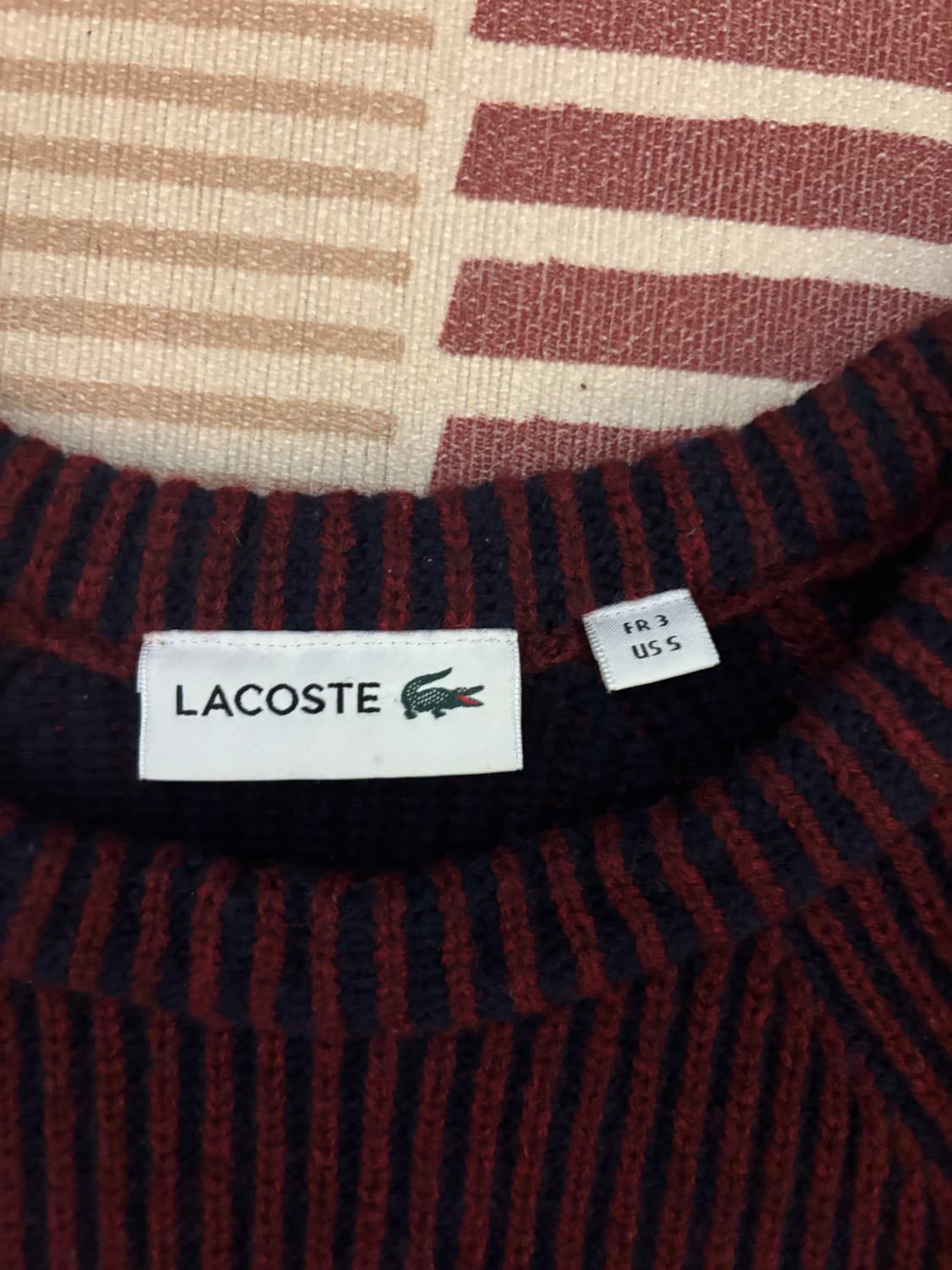 Lacoste wool knit 100 상품이미지3