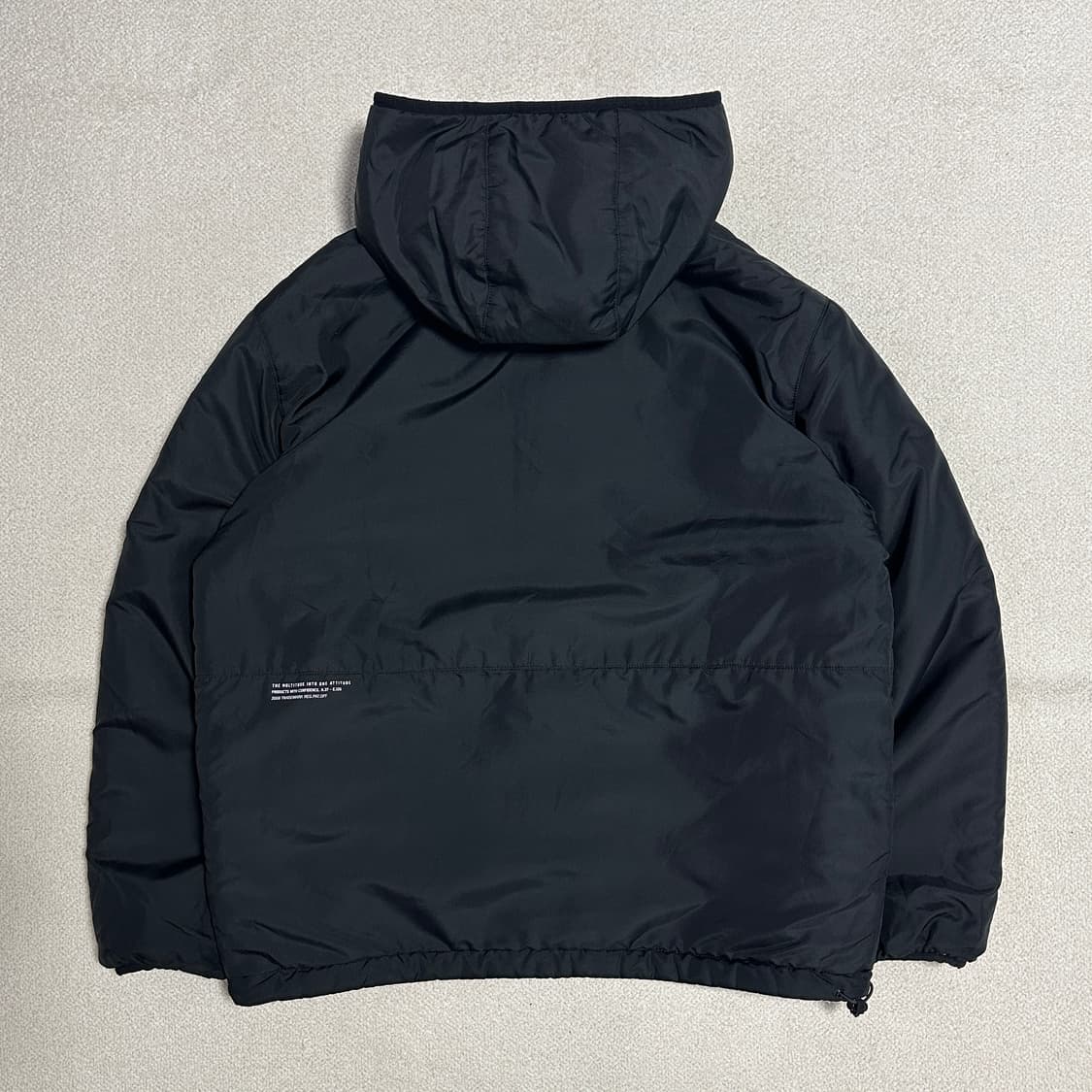 커버낫 리버시블 후리스 후드 자켓 상품이미지6