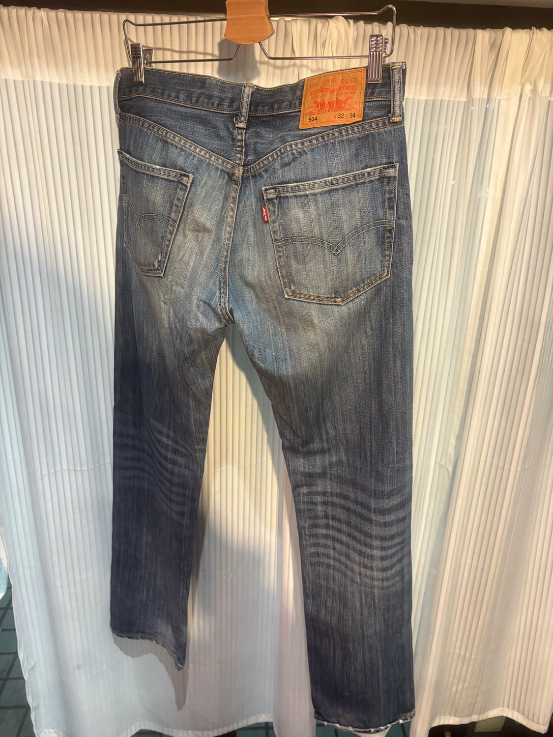 리바이스 504 워싱데님  상품이미지3