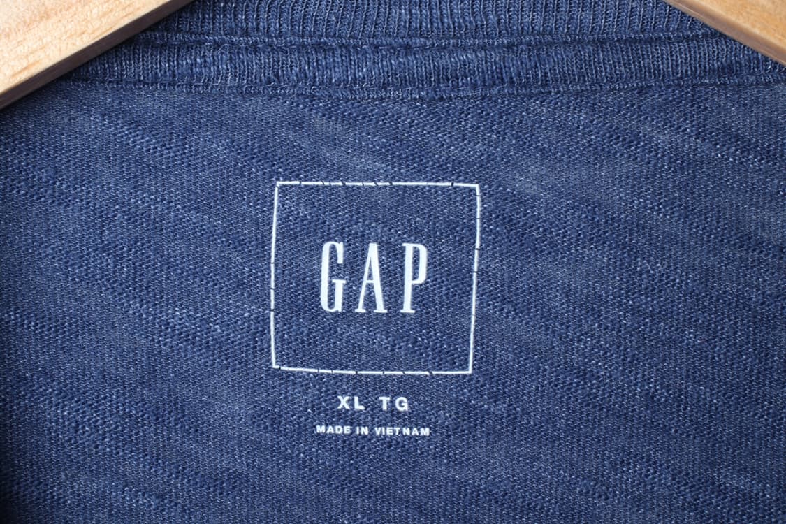 (XL-2XL) 갭 반팔 티셔츠 빅사이즈 무지 블루-H3H33679 상품이미지5