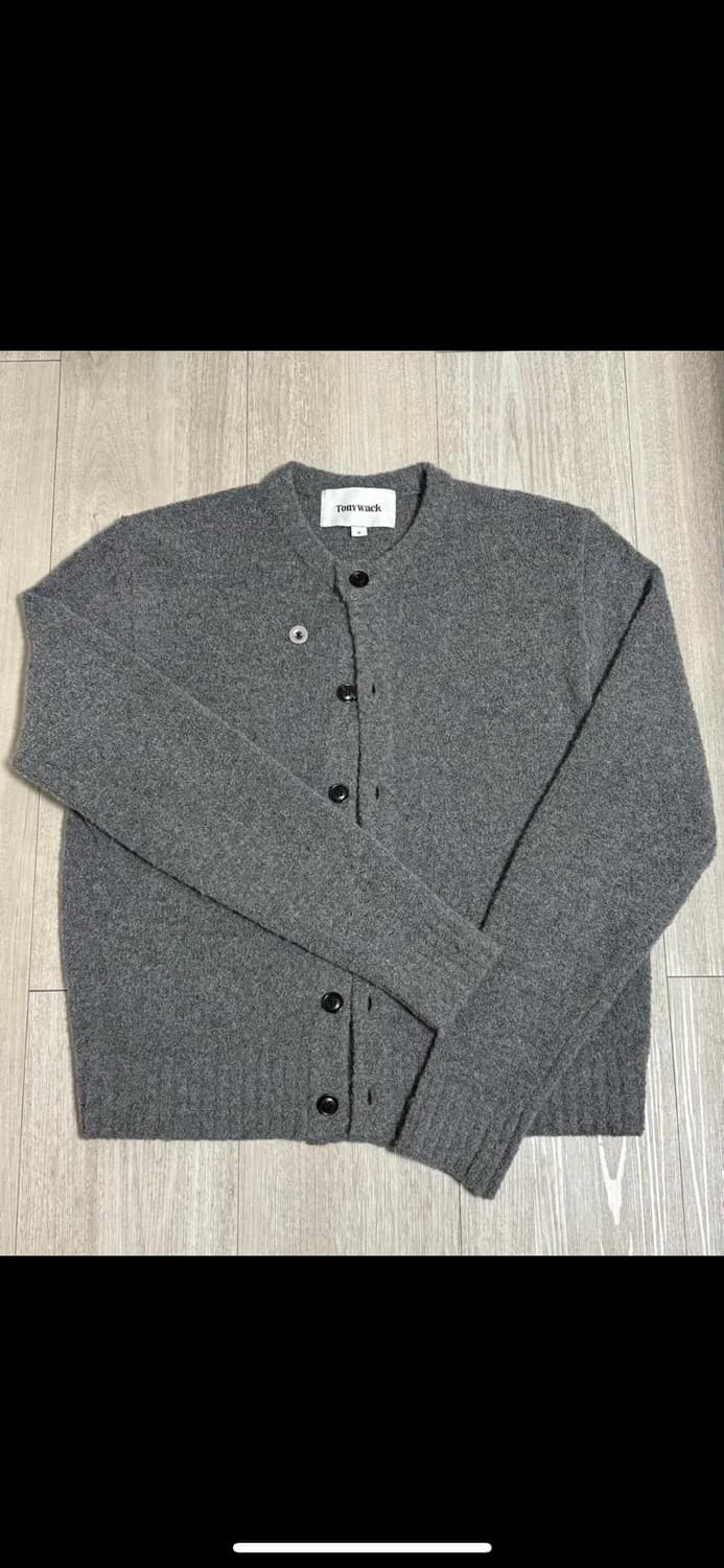 토니웩 베이비 알파카 가디건 그레이 상품이미지3