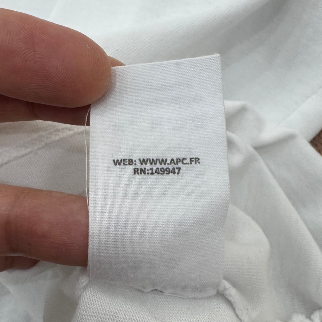 2XL(105) 아페쎄 VPC 네이비로고 반팔 라운드 티셔츠  상품이미지6