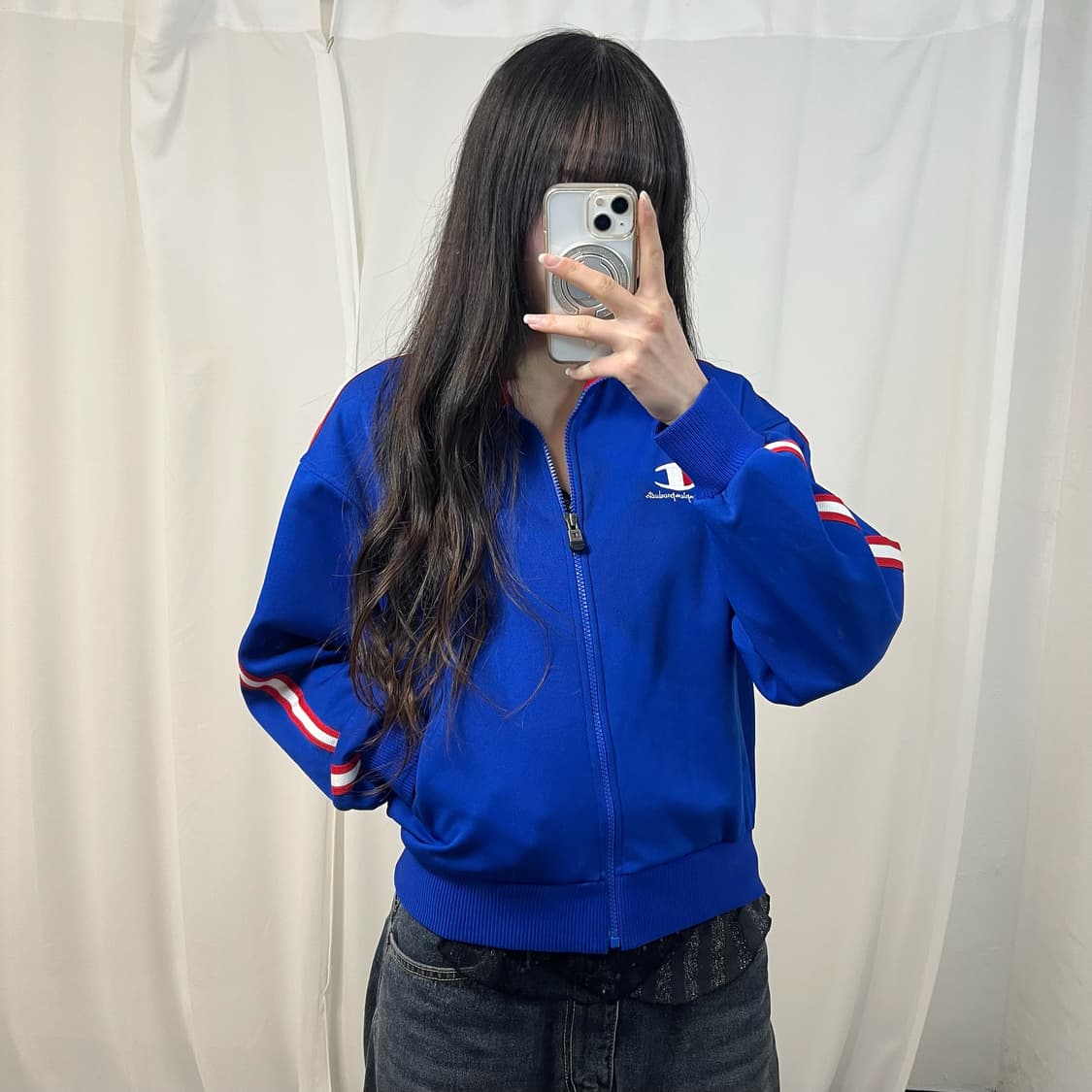 Champion Japan Blue Track Jacket 상품이미지2