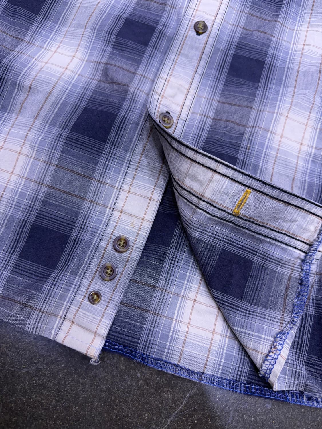 칼하트 릴렉스핏 원포켓 캐쥬얼 체크셔츠 남방 XL 상품이미지5