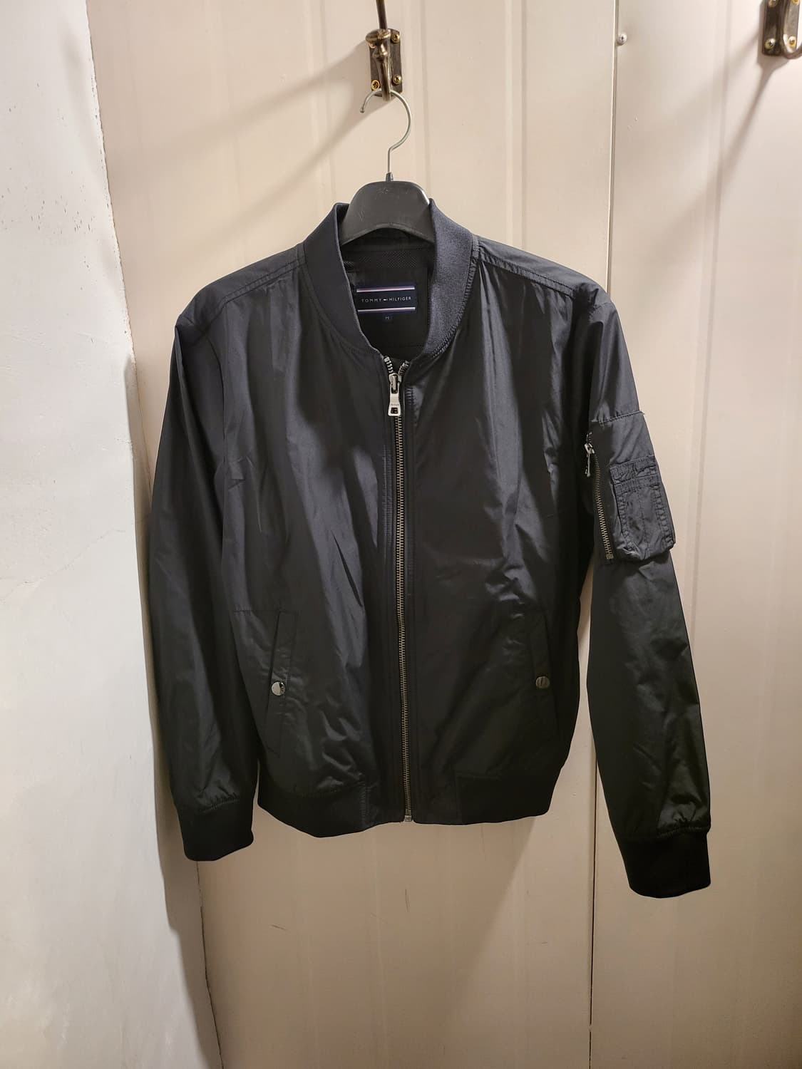 [M]타미힐피거 블랙 MA-1 봄버 자켓 상품이미지1