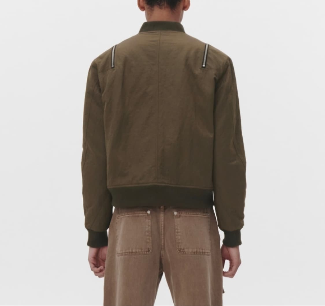 [95-100]넥스트도어립스 지퍼 블루종 자켓 상품이미지2