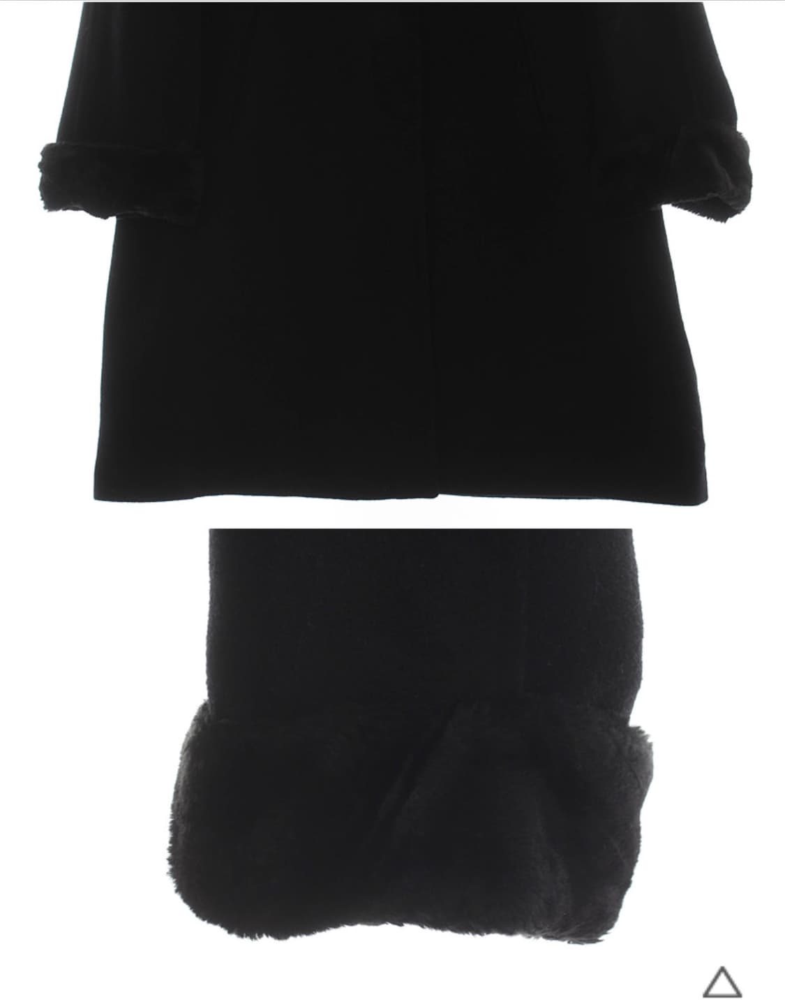 MADE IN ITALY WOOL 100% 코트 울코트 퍼코트 상품이미지3