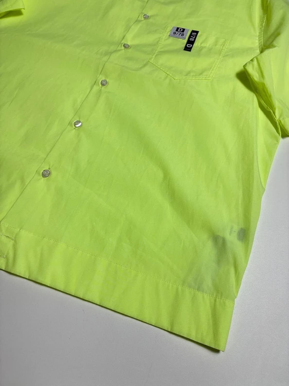 디젤 DIESEL S-FRY-FLUO 네온 반팔 셔츠 R1372 상품이미지3