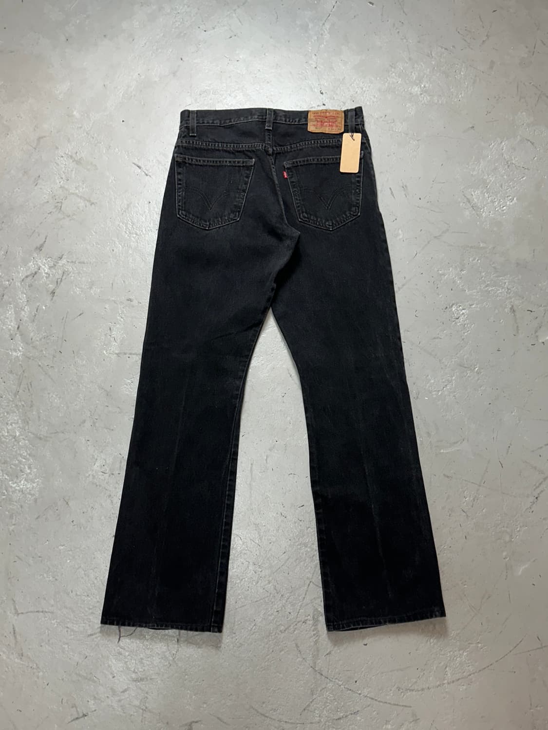 00’s 리바이스 517 블랙 부츠컷 플레어진 상품이미지4