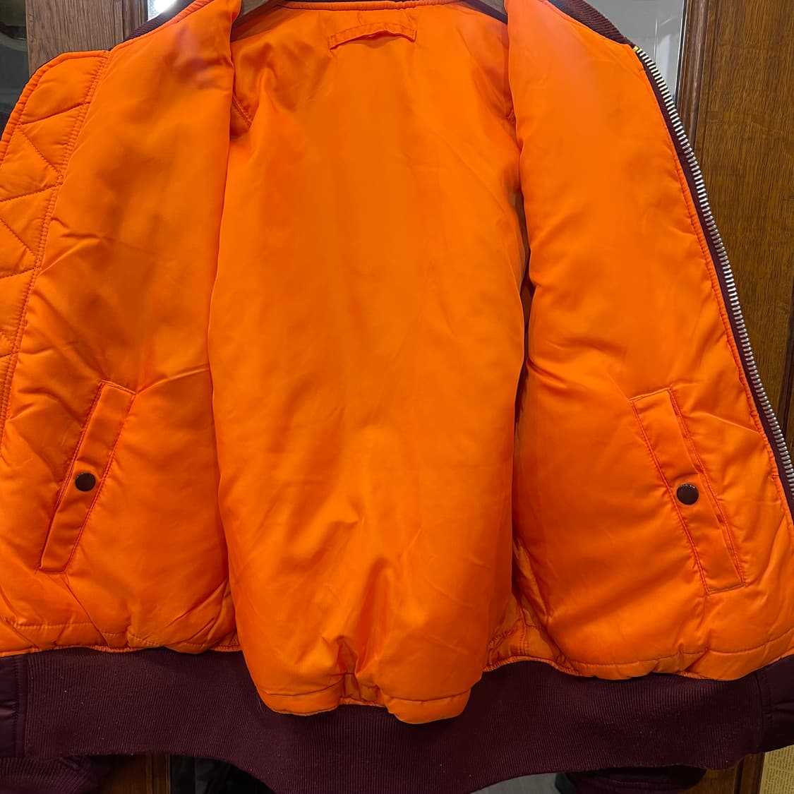 알파 usaf 마원 버건디 상품이미지5