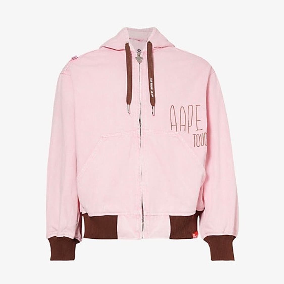 에이프 AAPE 베이프 데님 후드 자켓 상품이미지1