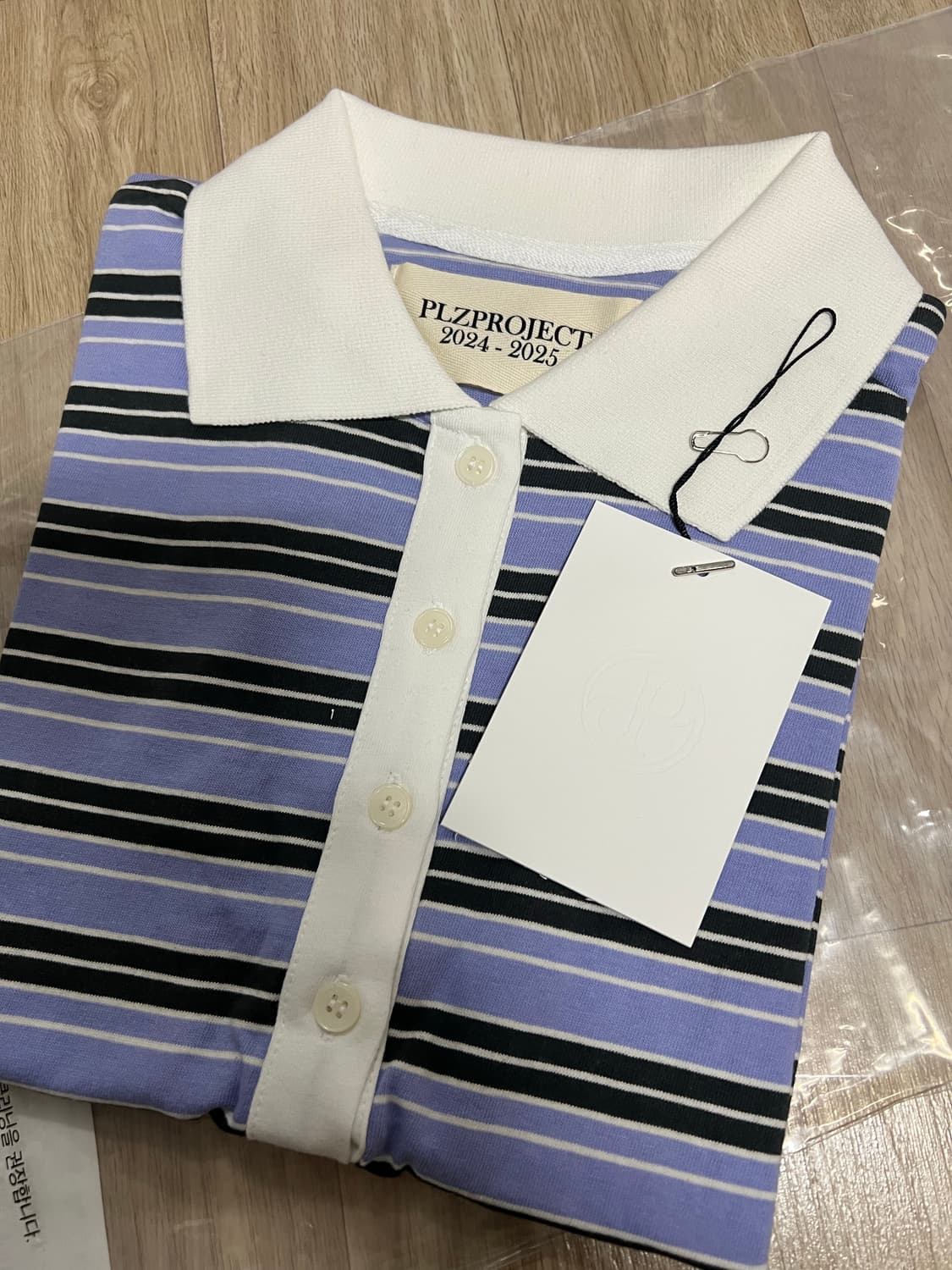 [플리즈프로젝트]BORDER STRIPE PK T-SHIRT 상품이미지3