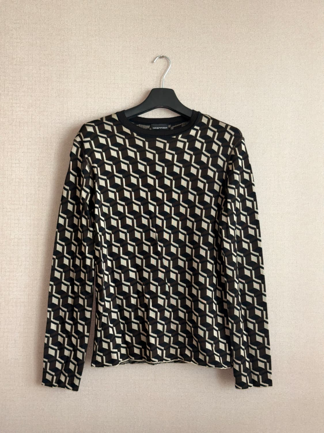 임페리오 아르마니 패턴 니트 상품이미지1