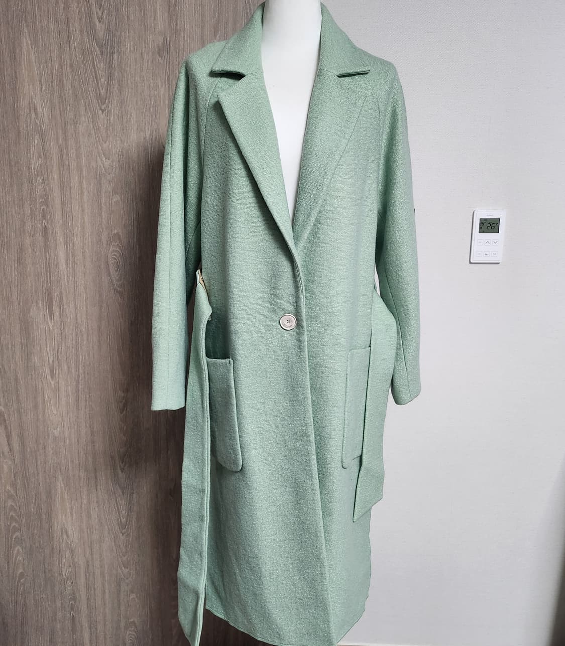 《새상품》쥬시쥬디 롱코트 상품이미지4