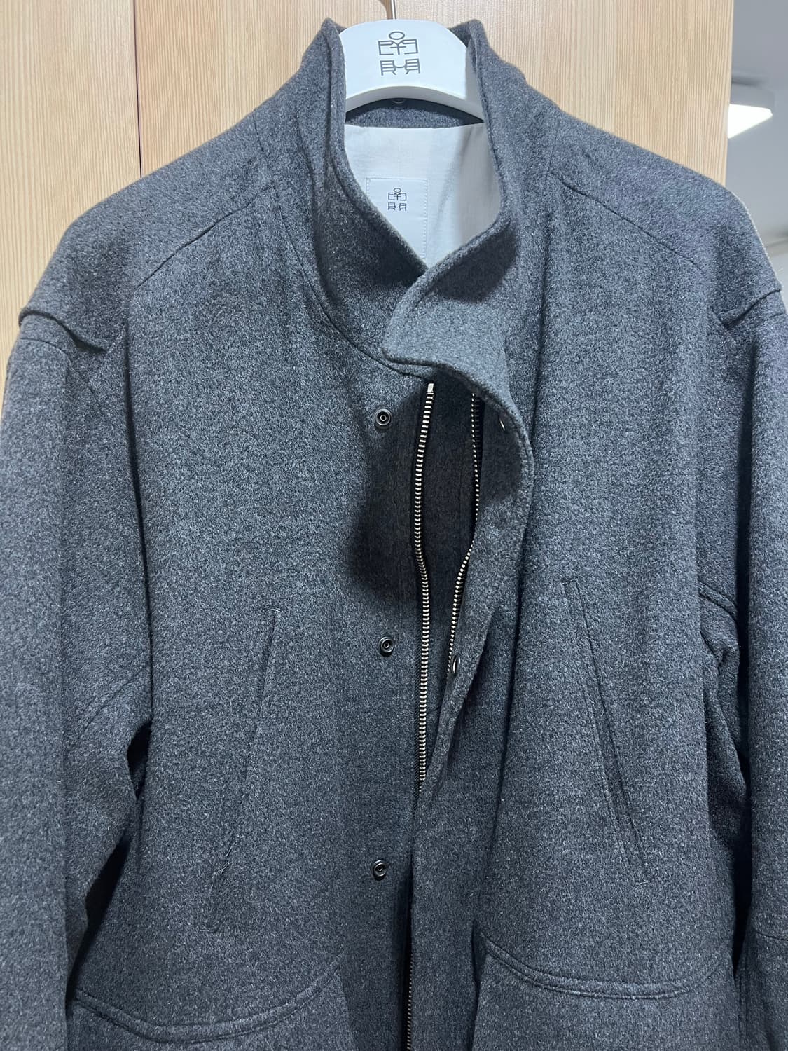 폴리테루 울모즈 코트 미드 그레이(3) 상품이미지1