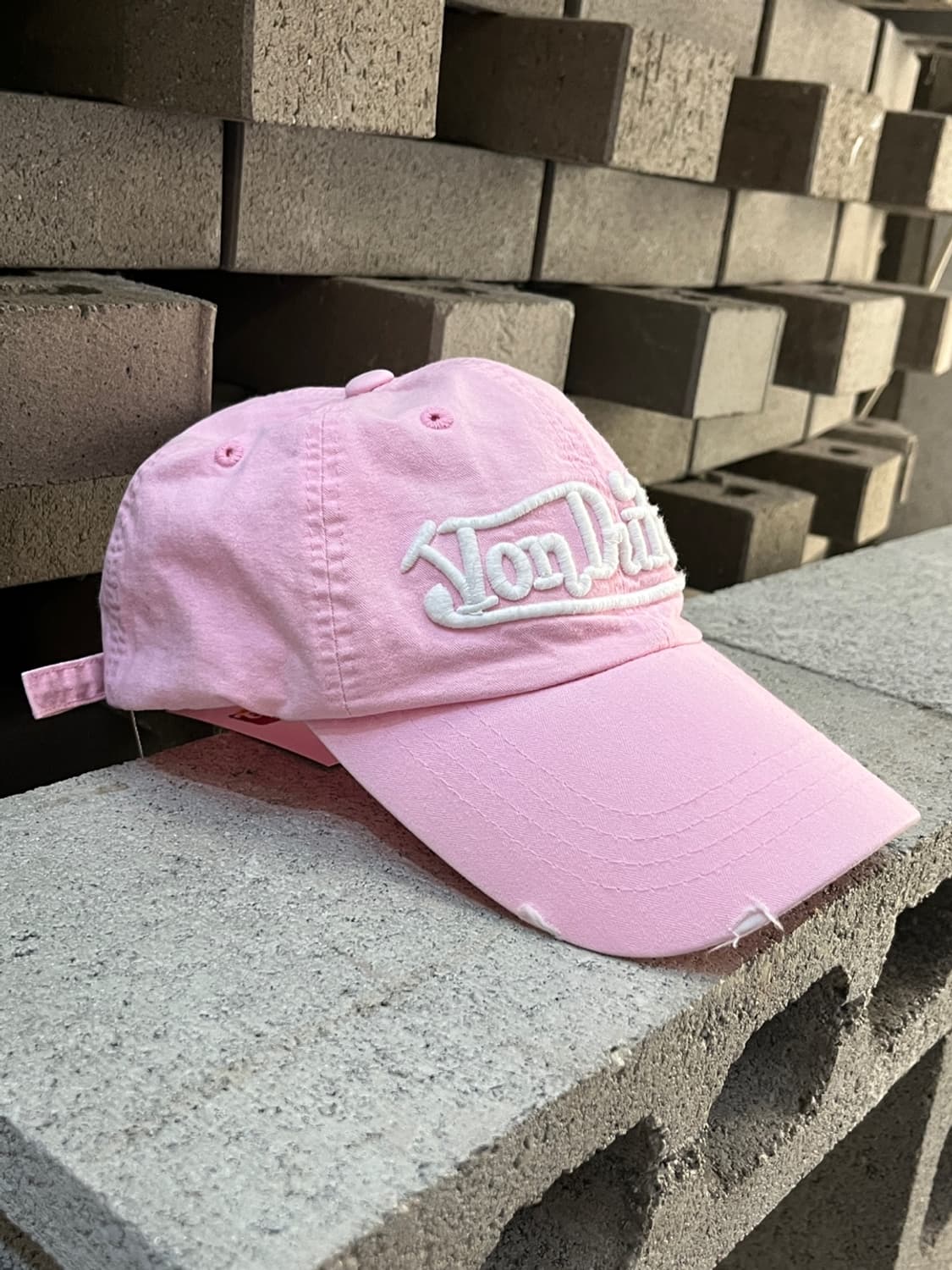 본 더치 로고 핑크 캡 상품이미지3