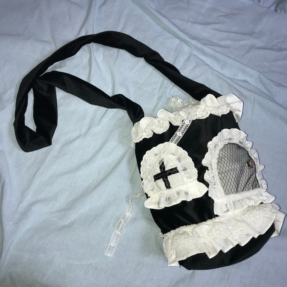 크로스백 레이스 가방 빈티지 가방 토트백 상품이미지2