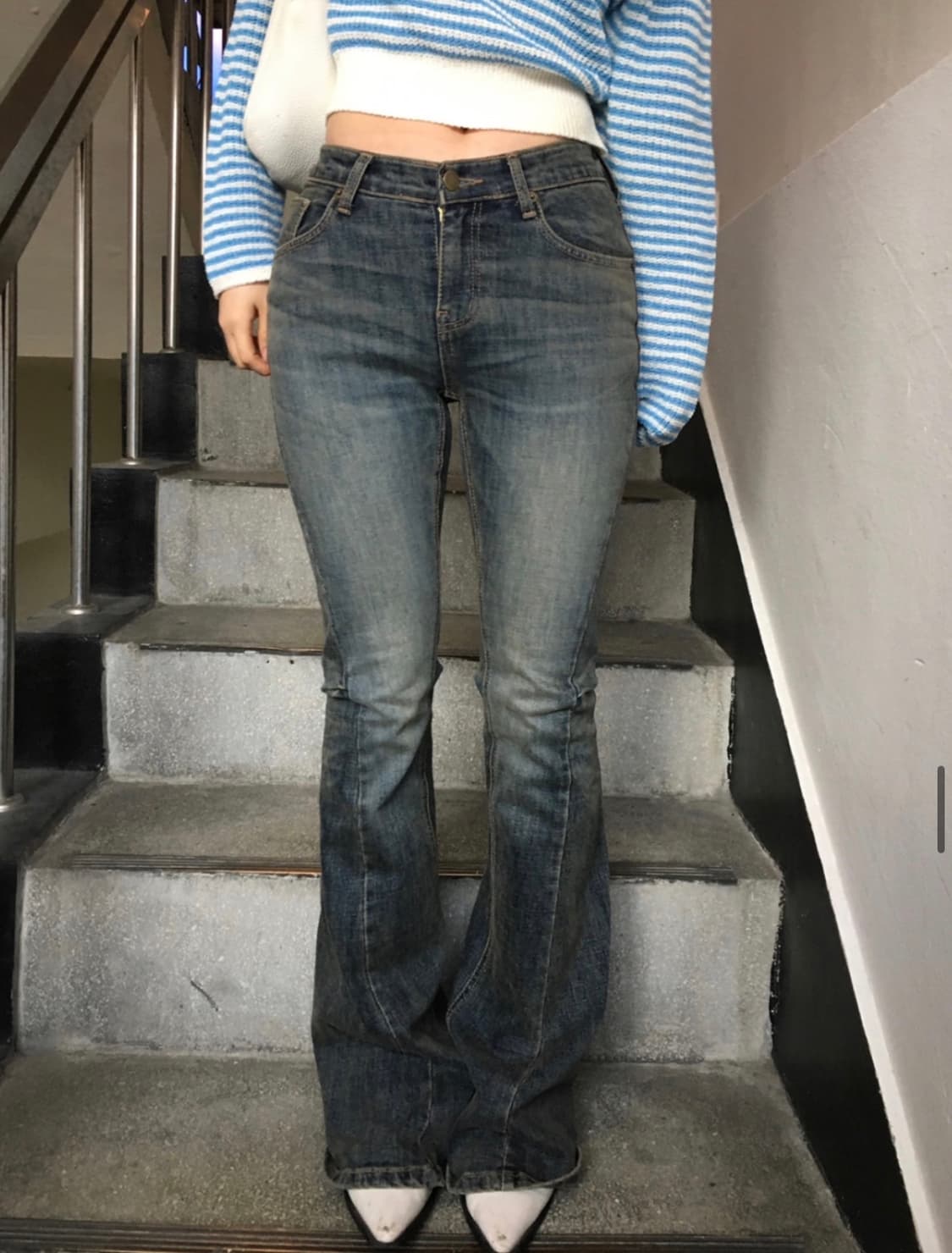 아워캐비넷 double line pants 상품이미지3