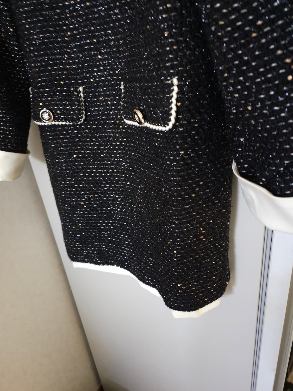 새상품)MOTF 트위드 미니 원피스 상품이미지3