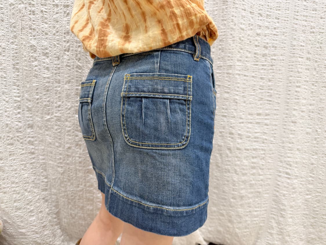 Front buttons mini skirt 상품이미지5