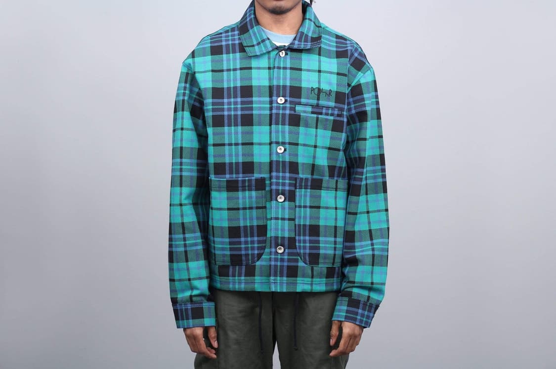 폴라스케이트 Polar Skate Co. Plaid Work Jacket 상품이미지3