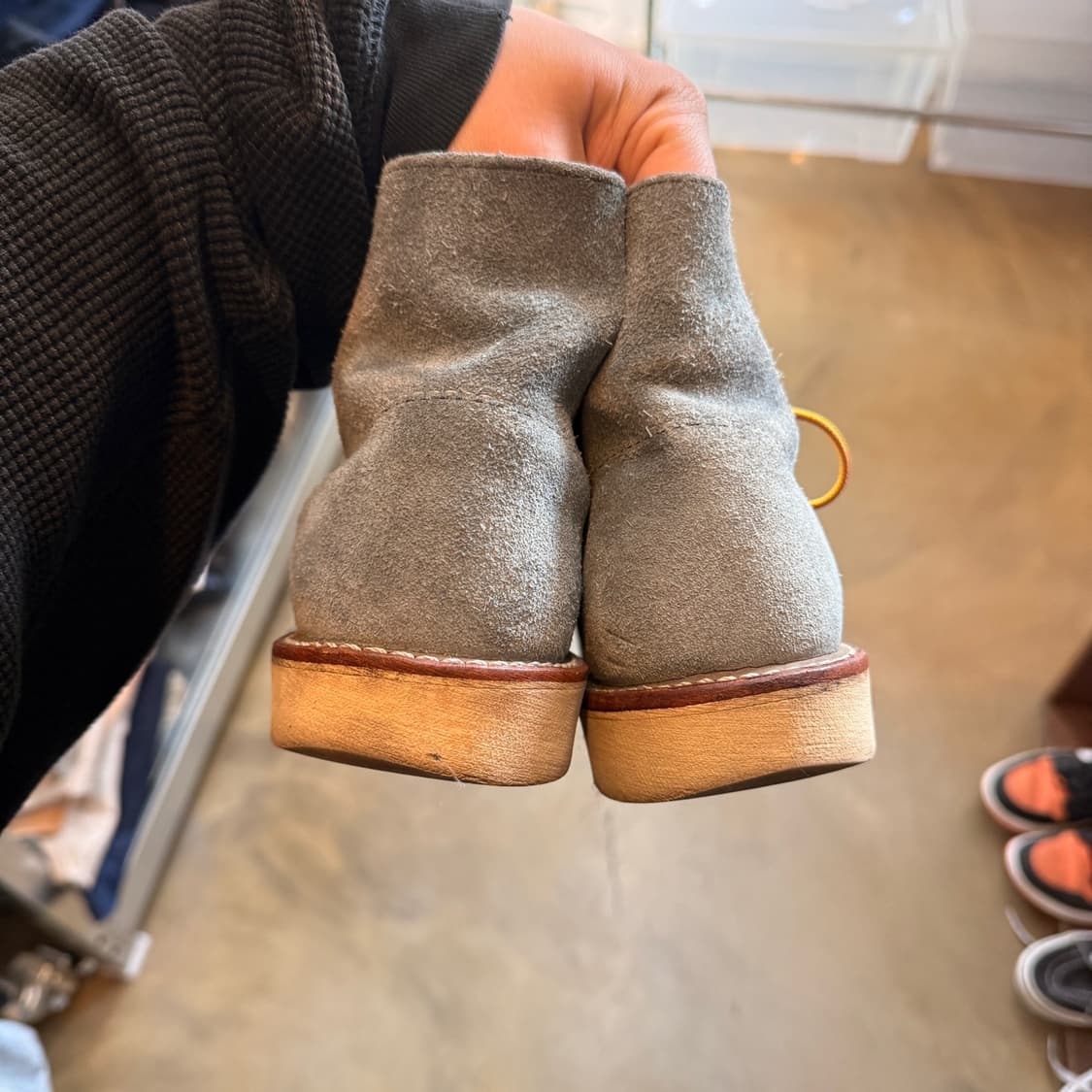 레드윙 블루스카이 8144 MADE IN USA 스웨이드 부츠 워커 7D 상품이미지6