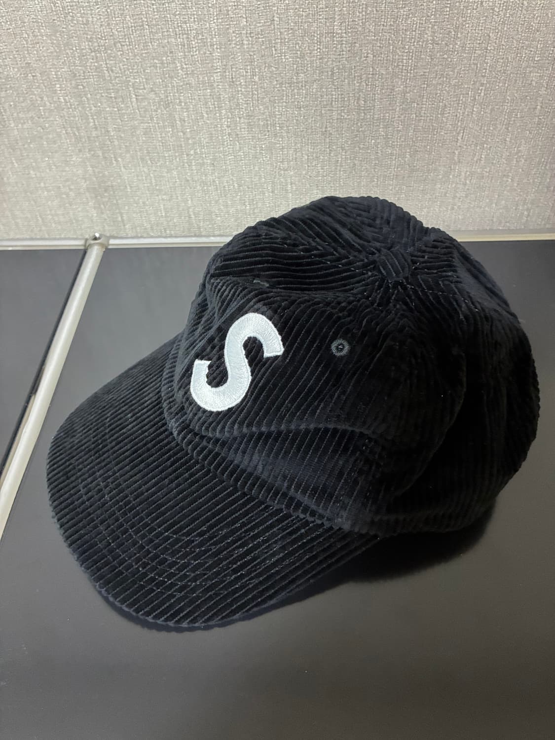 슈프림 코듀로이 S로고 6-패널 캡 상품이미지1