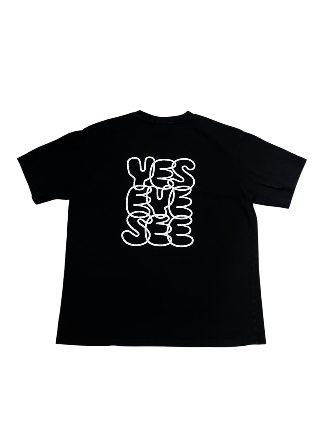 예스아이씨 반팔 티셔츠 블랙 L #csz3375 상품이미지3